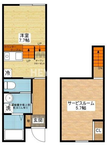 エルモーサ・キャトルの間取り