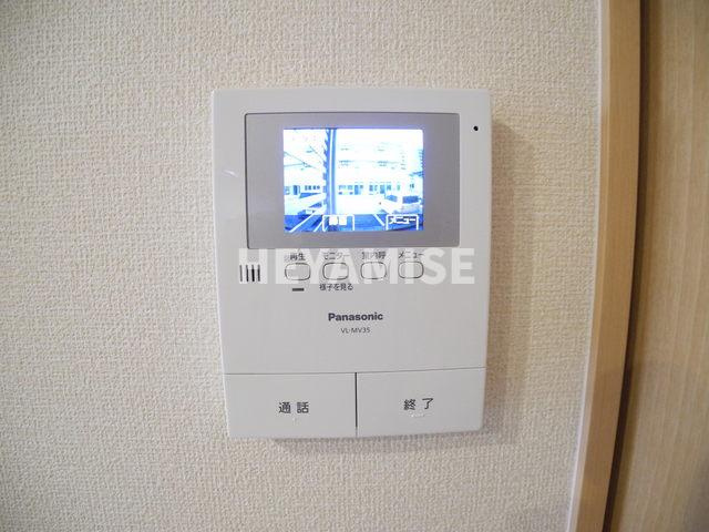 ラルーチェ幸B棟のセキュリティ|※室内画像は別部屋のもの