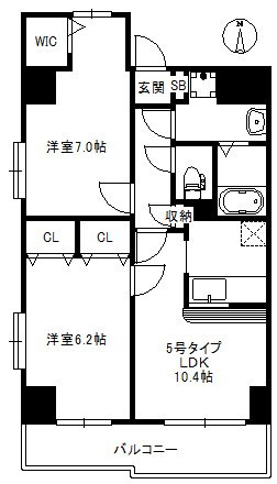 【間取り】 | アリエスC・B