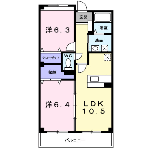 アンダンテの間取り