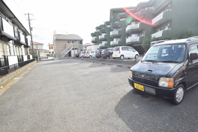 ベルハイムの駐車場|駐車場に車を止められます