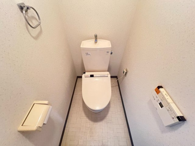 【トイレ】 | コスモ一橋学園 | 清潔感のあるトイレです