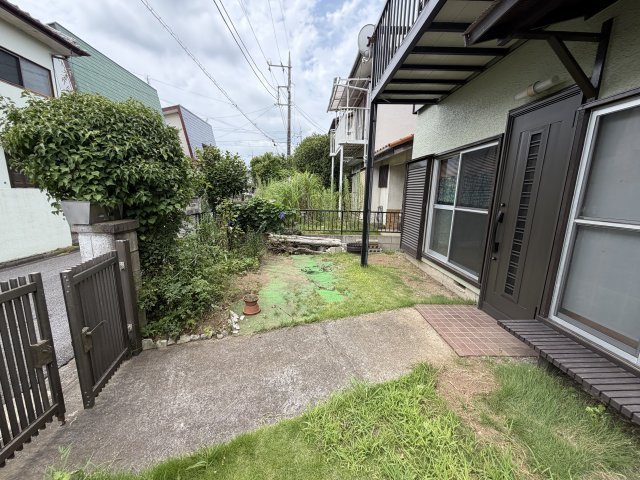 取手市双葉　中古戸建ての庭