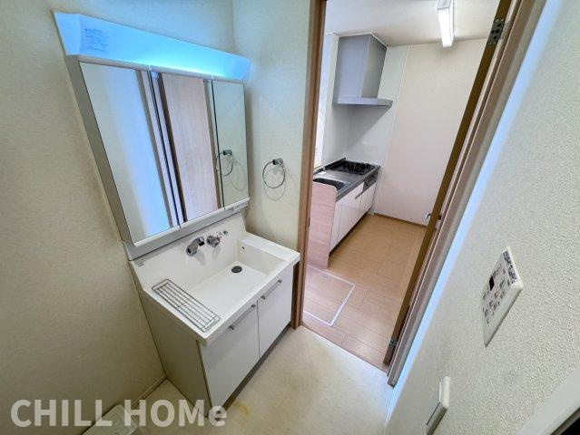 アロッジオ城川の洗面所|他社様掲載物件もまとめてご紹介、ご案内可能です(^^)/