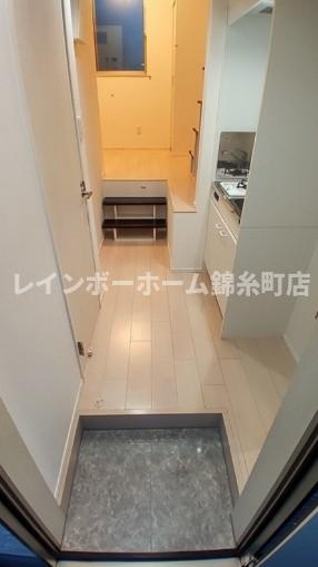 ハーモニーテラス南篠崎町の玄関