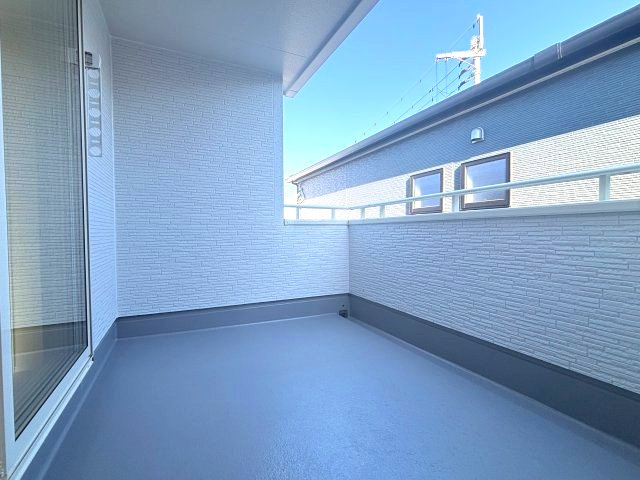 仲介手数料不要　リーブルガーデン合志市幾久富第五【南ヶ丘小・合志中】のバルコニー