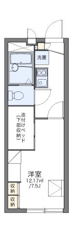 レオパレス岡本山手館の間取り