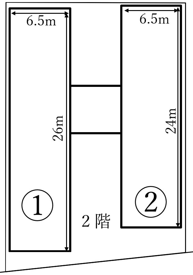 大阪市港区福崎2丁目貸工場倉庫77万円の間取り