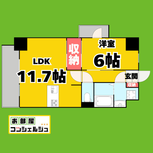 S-RESIDENCE桜本町awesomeの間取り