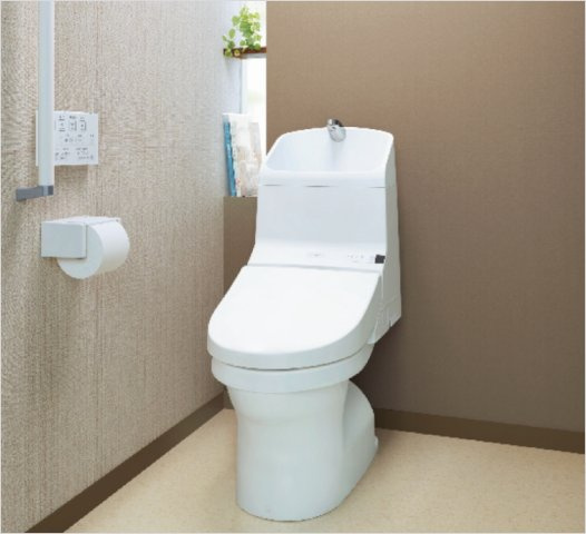 Z空調（全館空調）新築戸建住宅のトイレ|ゆったりとした空間のトイレです