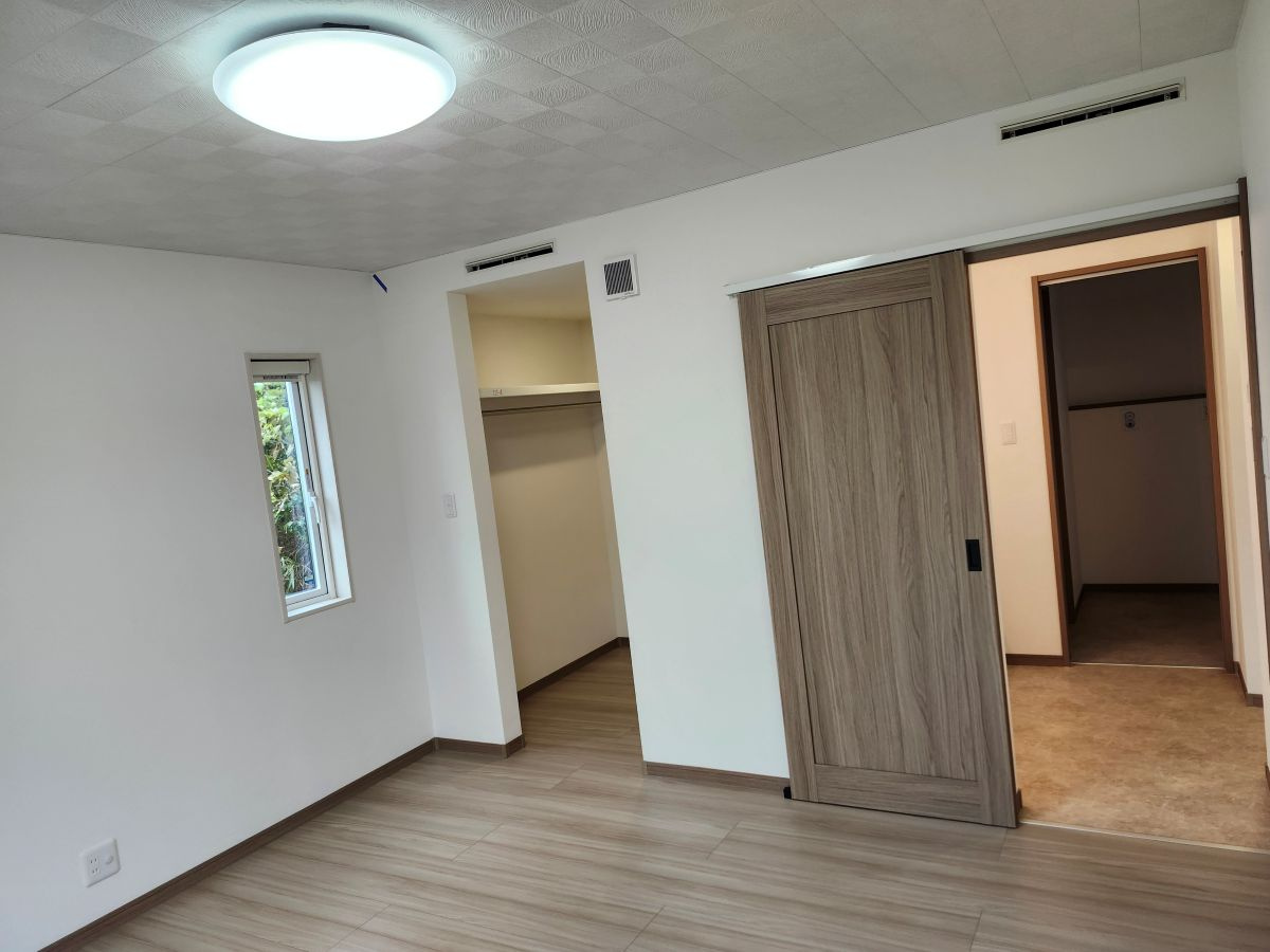 Z空調（全館空調）新築戸建住宅の寝室|落ち着いて過ごせるお部屋なので、寝室にいかがでしょうか