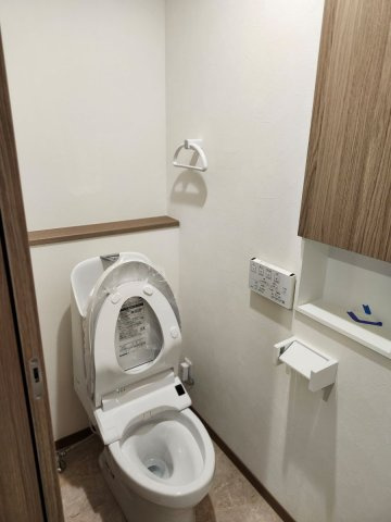 Z空調（全館空調）新築戸建住宅のトイレ|シンプルで使いやすいトイレです