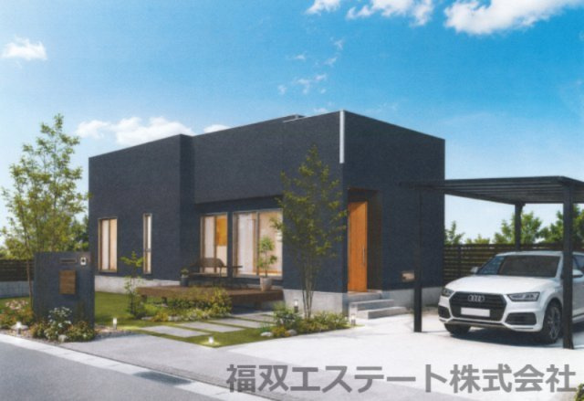 Z空調（全館空調）新築戸建住宅の外観|イメージ画像です