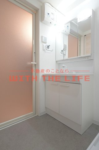 レブリアント鳥栖【キャッシュバック対象】の独立洗面台|使いやすい独立洗面台です