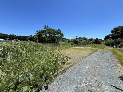 【外観】 | 磐田市見付　駐車場・資材置場用売土地 | 土地面積：公簿 160.00㎡(48.39坪)  