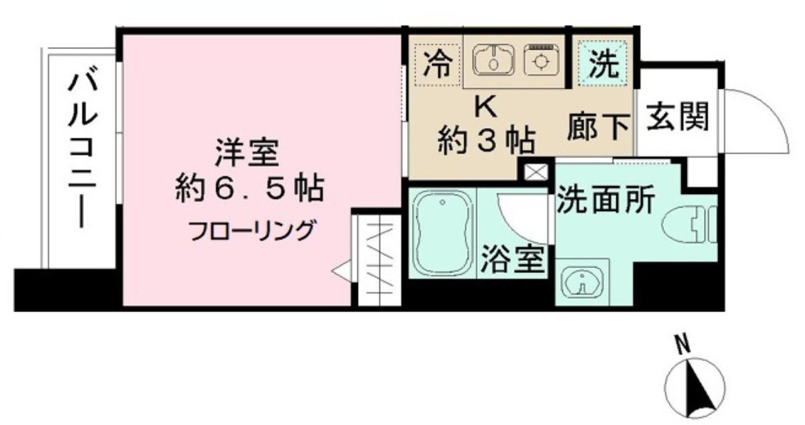 ミリアビタNo15の間取り