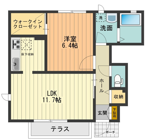 【間取り】 | グランディス