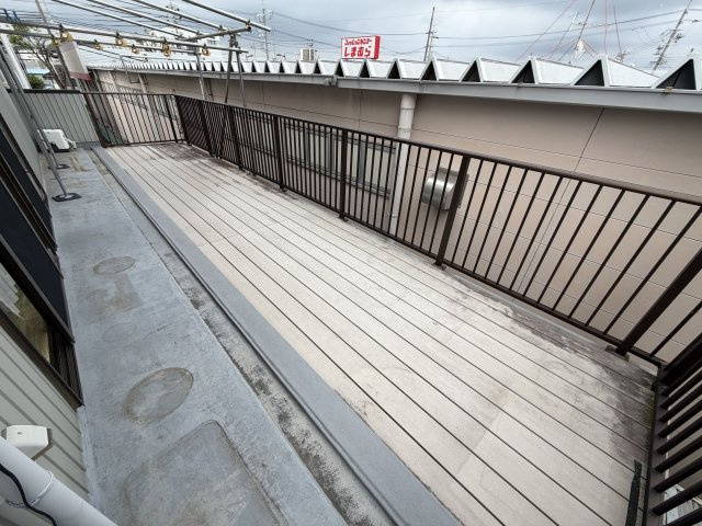高丘西4丁目戸建てのバルコニー