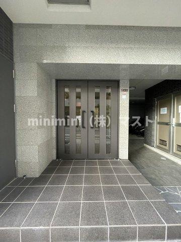 フクダ不動産上本町マンションのエントランス