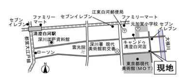 【地図】 | パークリュクス清澄白河