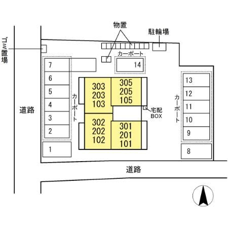 Grace Emohの区画図