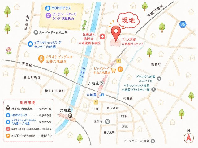 アルス京都六地蔵リスタシア