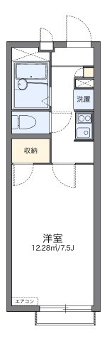 レオパレス弘法の間取り