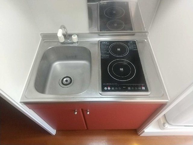 レオパレスゴールデンヴィレッヂのキッチン