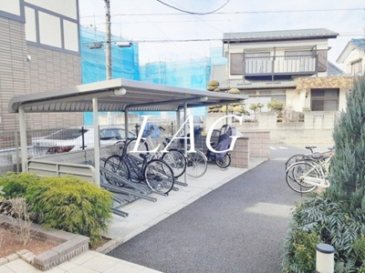【その他共用部分】 | シャルマンメゾン・ウエスト | 駐輪場です。