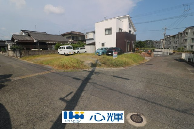 【前面道路含む現地写真】 | 山陽小野田市柿の木坂三丁目・土地／約56坪 | 現地（2026年8月4日撮影）