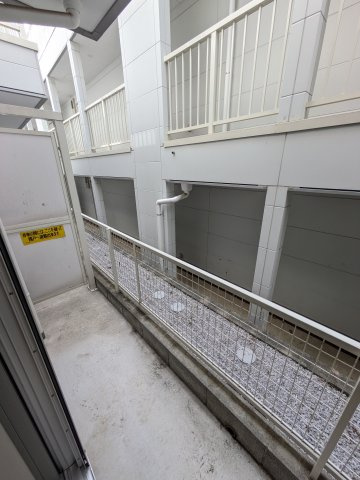 ベイルーム横浜鶴見Ⅱのバルコニー