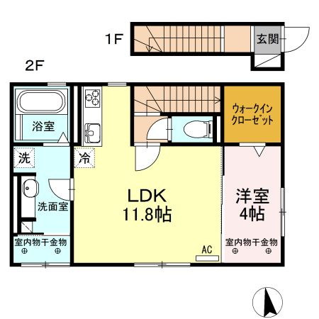 YEBISU　Ⅰの間取り