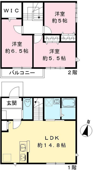 【間取り】 | 三沢５丁目戸建