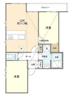 【間取り】 | ティアリーゼ | 間取りです。