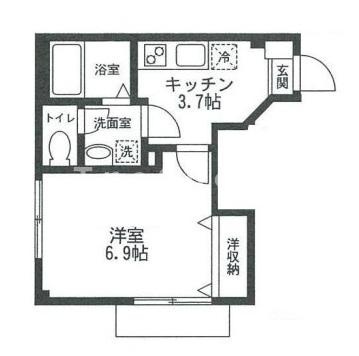 マメゾンの間取り