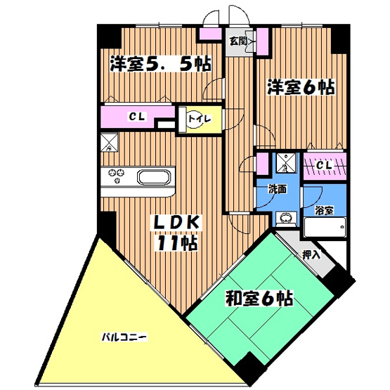 【間取り】 | ボヌール