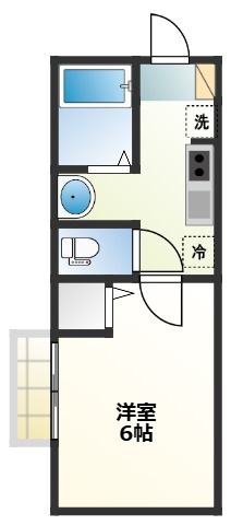 パセオグランデ誉田の間取り