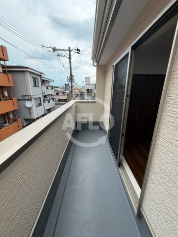 桃谷2丁目户建のバルコニー|桃谷2丁目户建　バルコニー