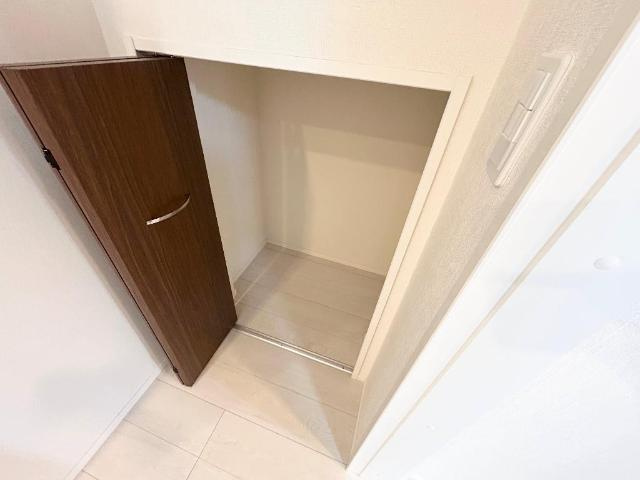 草加市青柳６丁目アパート新築工事の収納|収納（イメージ）