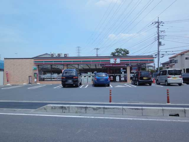 草加市青柳６丁目アパート新築工事の周辺|セブンイレブン草加青柳中央店まで205ｍ