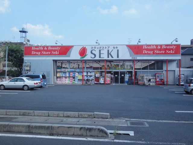 草加市青柳６丁目アパート新築工事の周辺|ドラッグストアセキ青柳店まで305ｍ