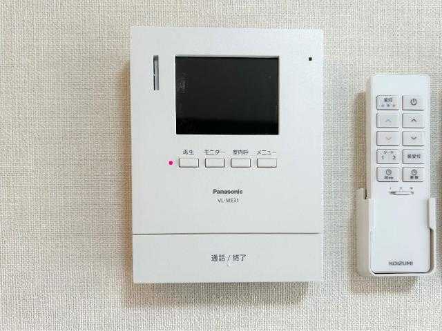 草加市青柳６丁目アパート新築工事の内装|セキュリティ（イメージ）