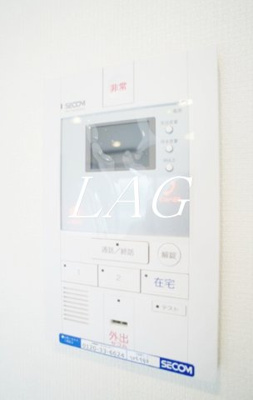 【セキュリティ】 | リブリ・そよかぜ | モニター付きインターフォンです。