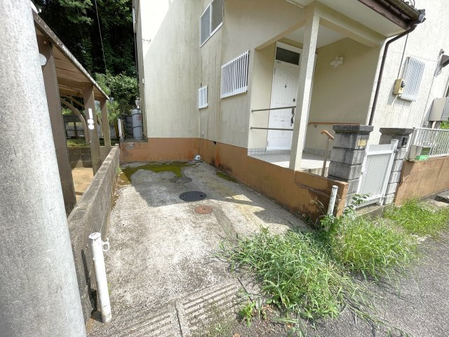 山武市沖渡戸建ての駐車場