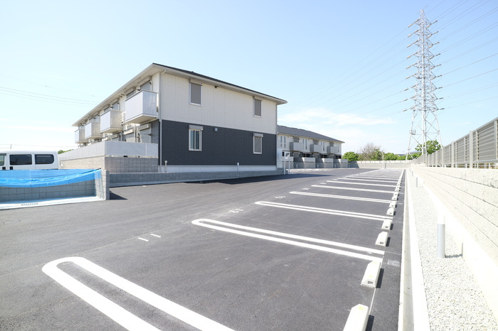 モアナ　B棟の駐車場