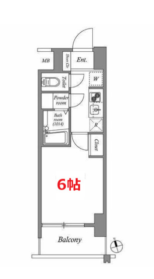 【間取り】 | エスタート品川南大井 | 間取り