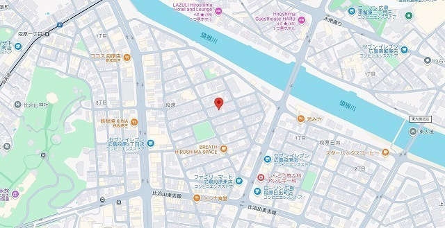 サンマルク　Ｗの地図