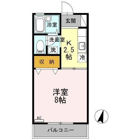 セジュールTDの間取り