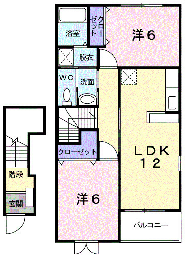 フォンターナの間取り