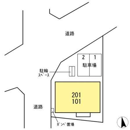【区画図】 | メゾンドレテ